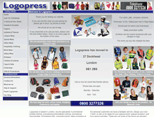 Tablet Screenshot of logopress.co.uk